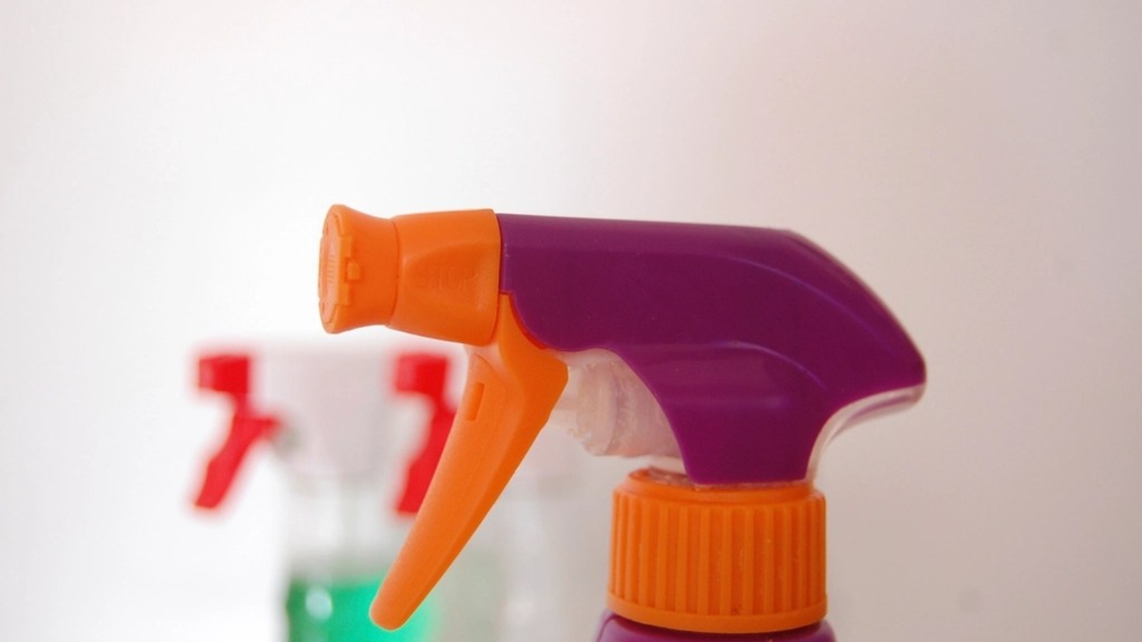 Spray bottles by Unknown (CC0) https://www.rawpixel.com/image/5904253/spray-bottles-free-public-domain-cc0-image