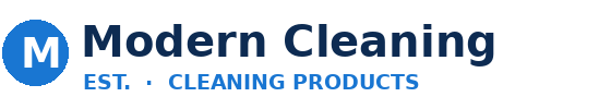 Modern Cleaning Est. logo